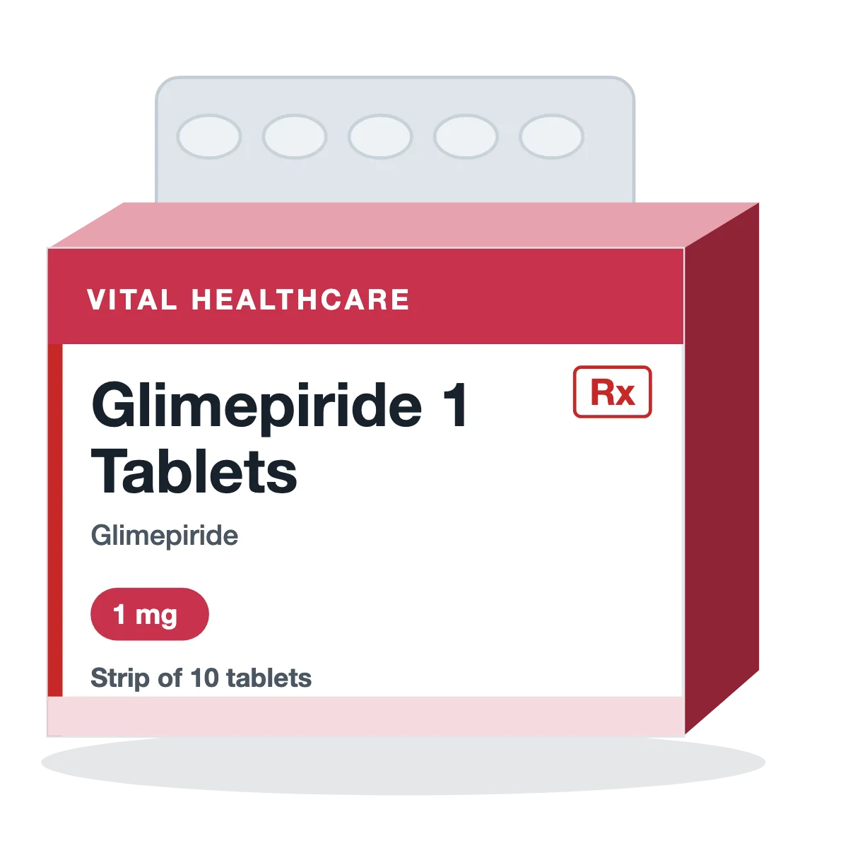 Glimepiride 1 Tablets
