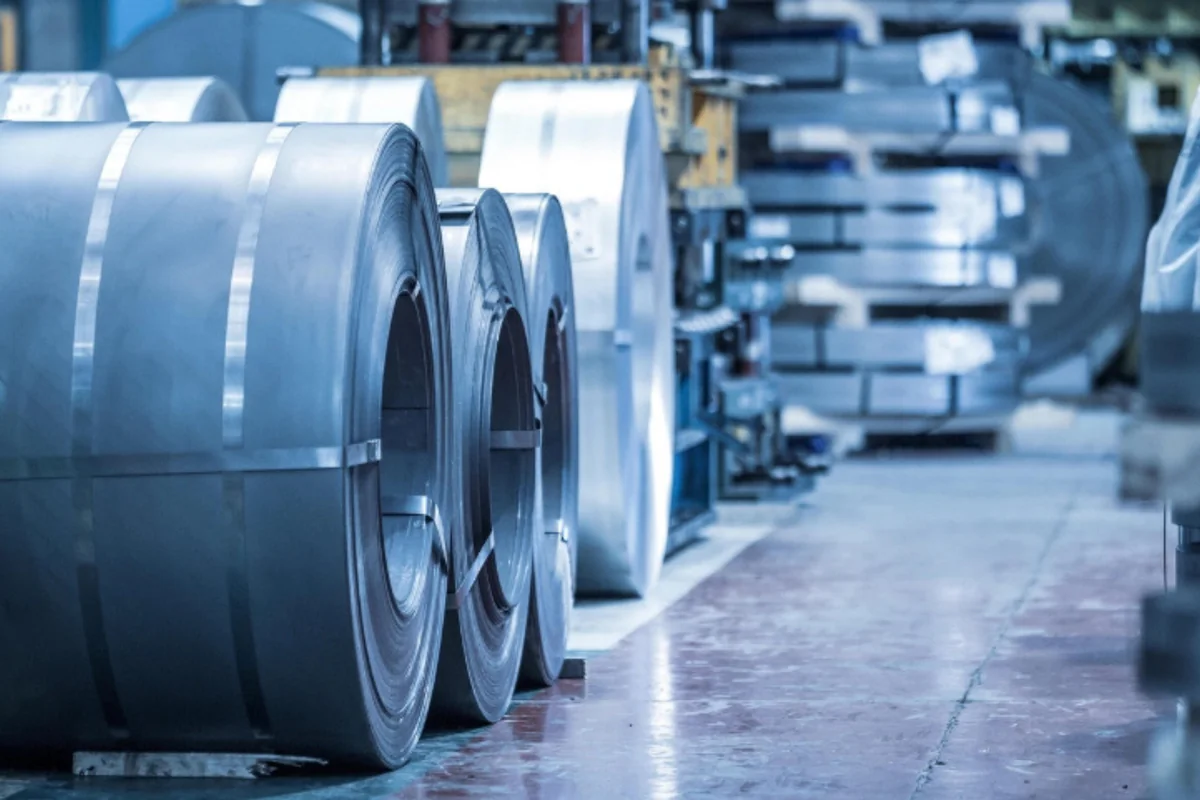 Steel coils, slit to width