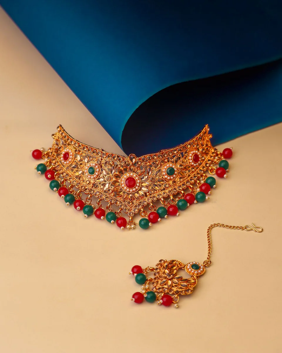 Kundan choker set