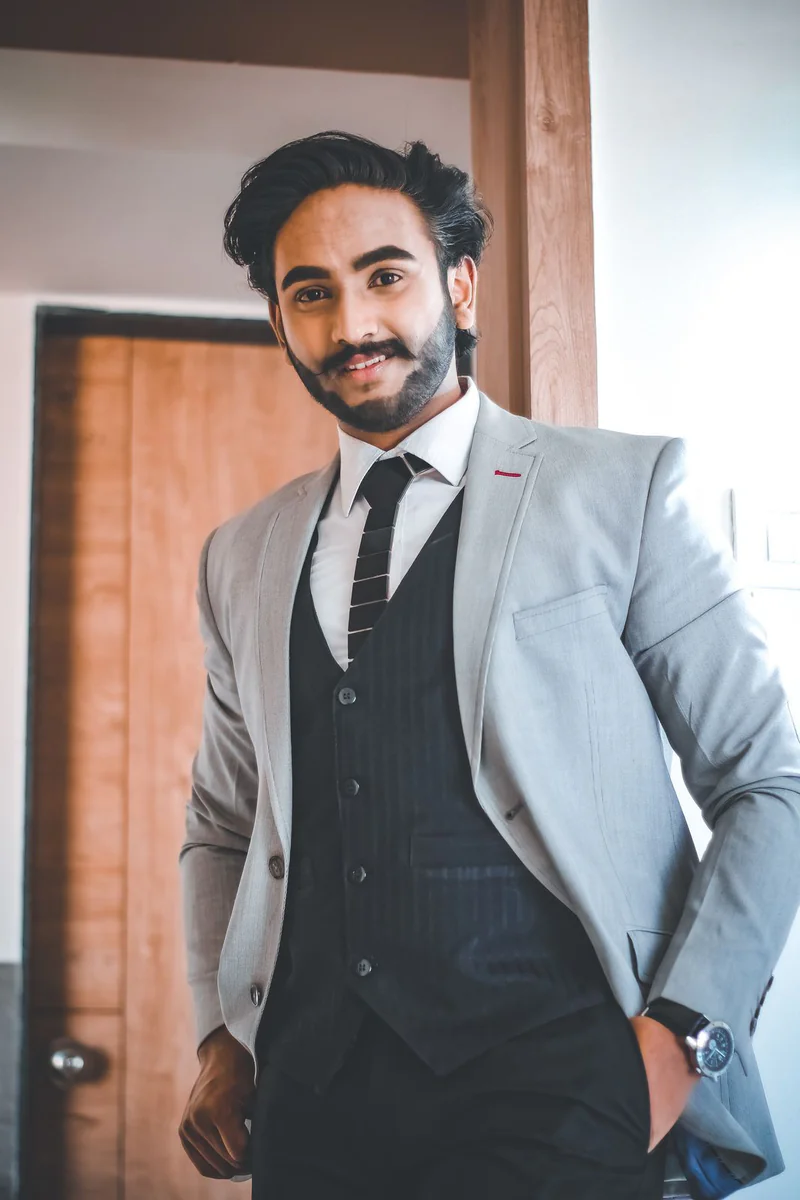 Three-piece suit