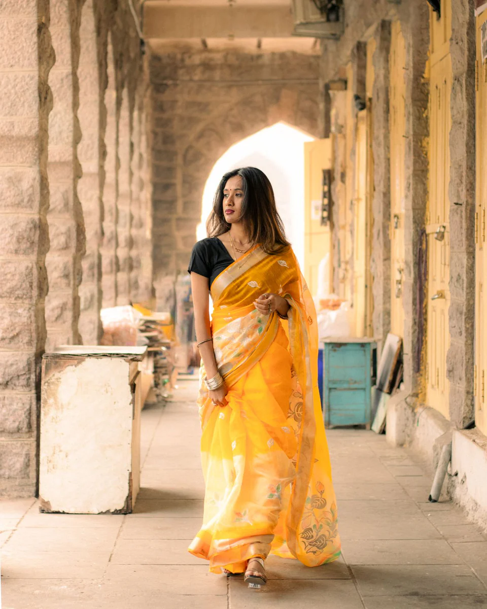 Georgette saree