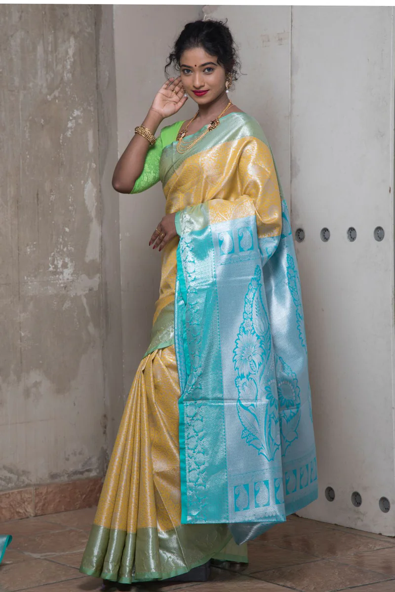 Tussar silk saree