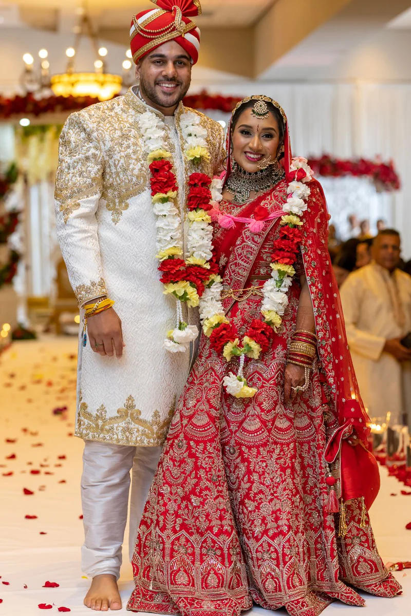 Embroidered lehenga