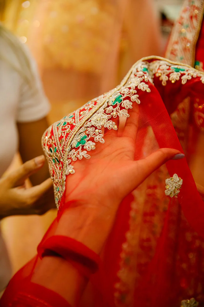 Net lehenga choli 2