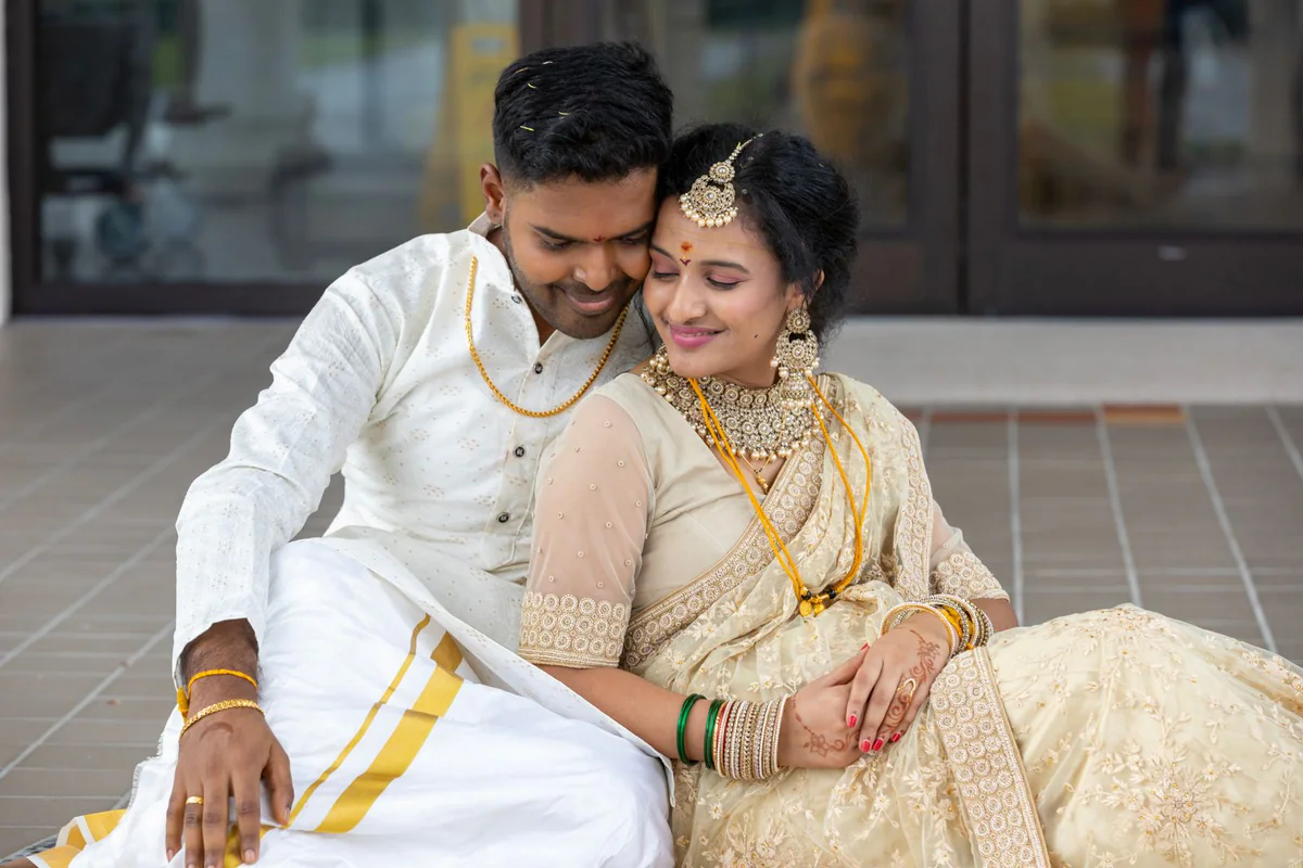 Wedding Silk Shirt & Dhoti Set