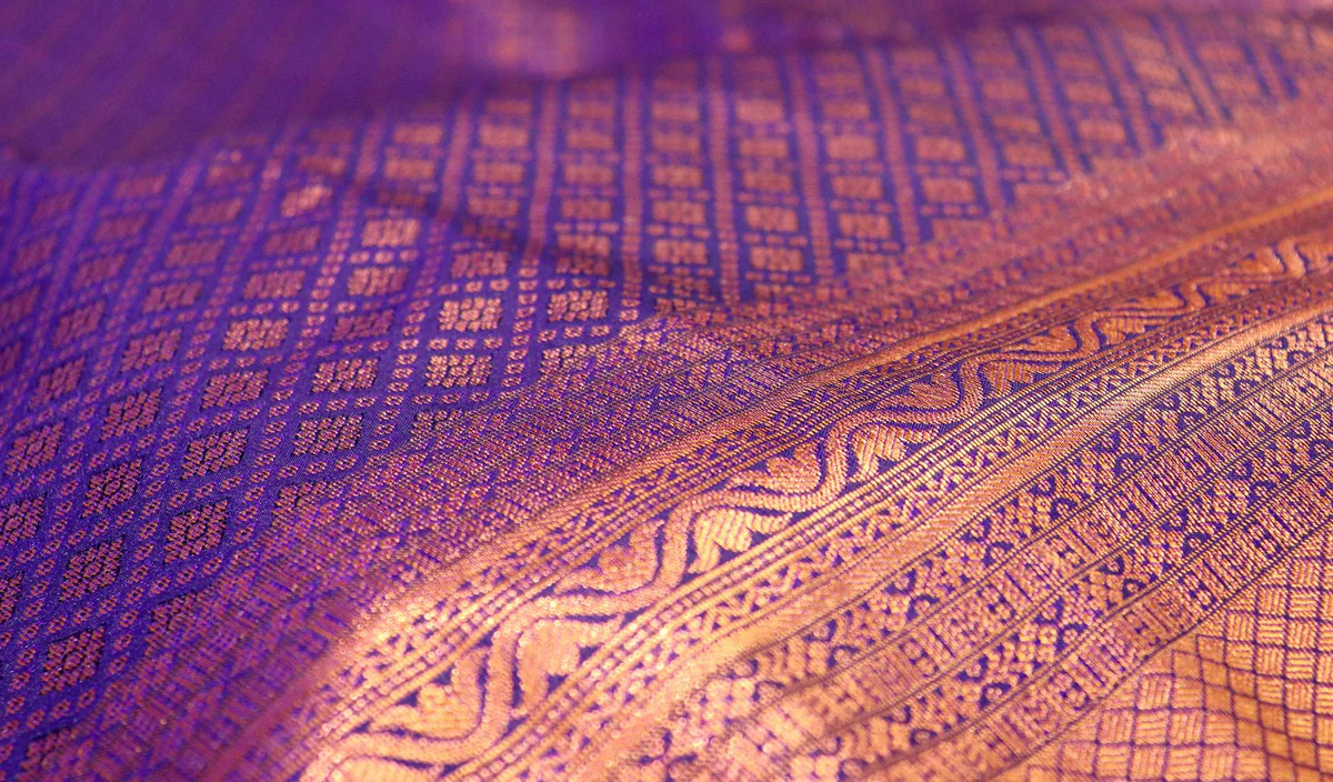 Art Silk Dhoti — Mayilkan Border 2