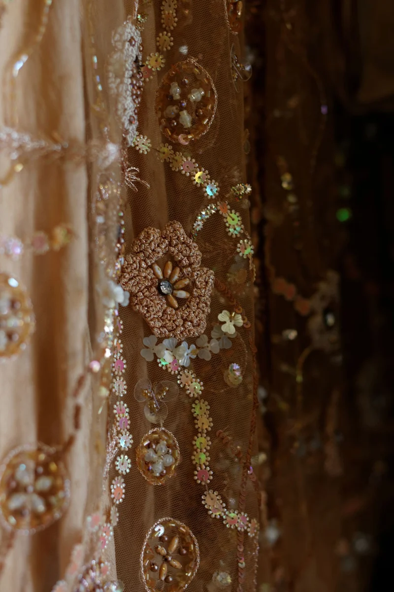 Thread-work & aari embroidery