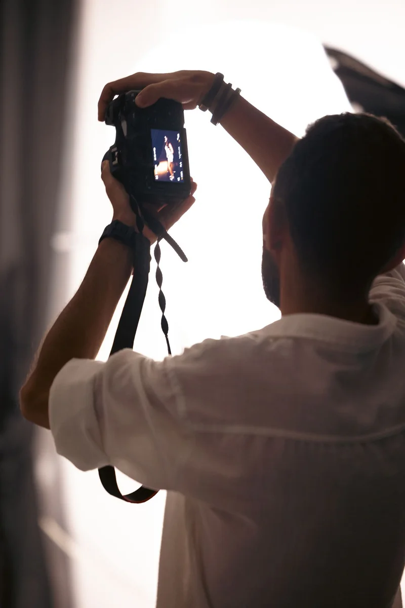We shoot the moments between the poses