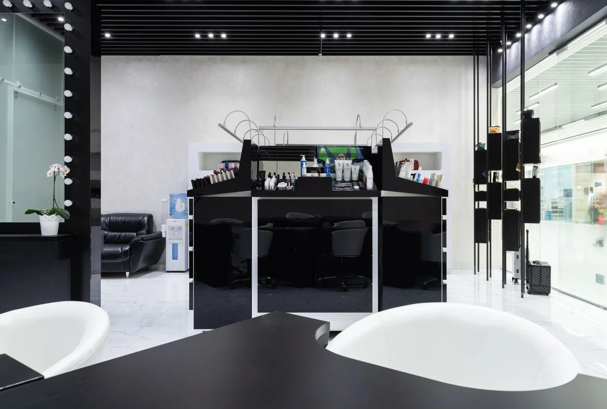 The makeup & product bar