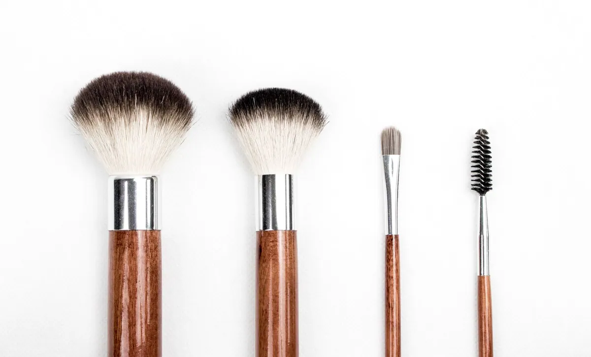 Makeup brush set of 8