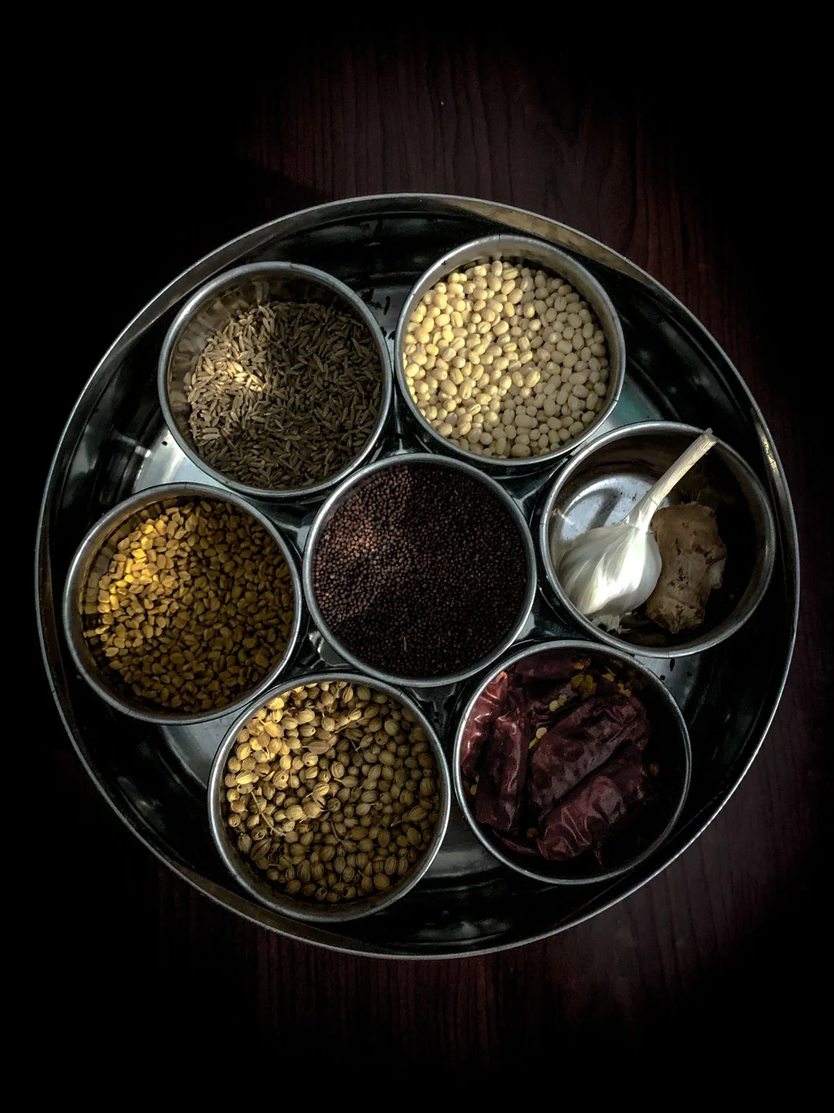 Steel masala dabba