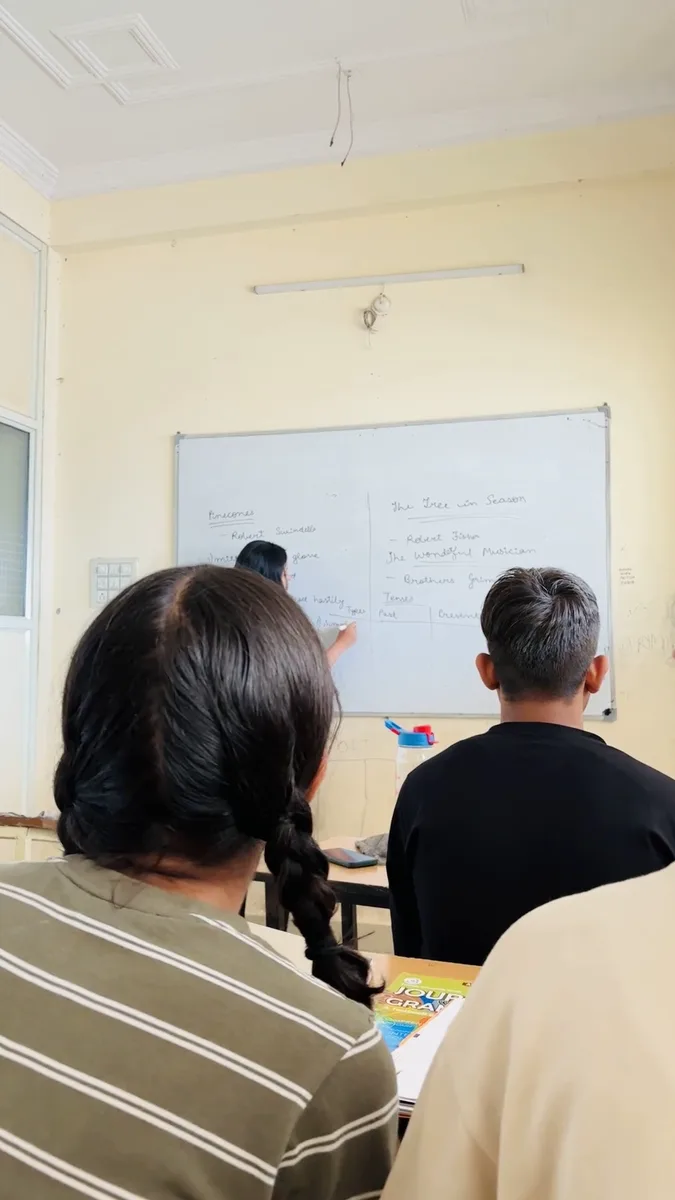 Doubts in the class
