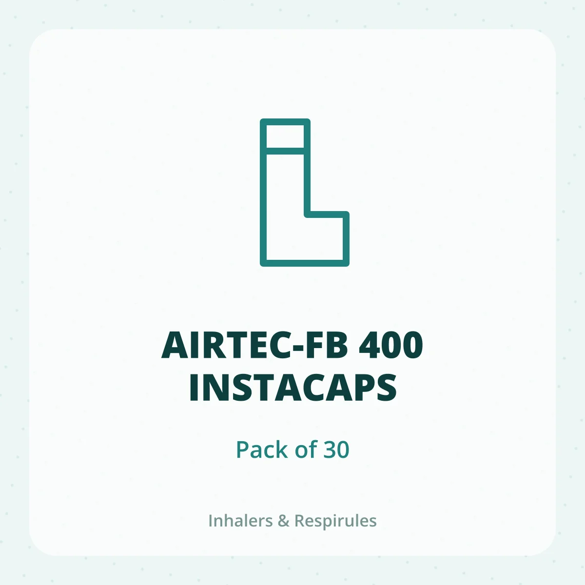 AIRTEC-FB 400 INSTACAPS 1X30
