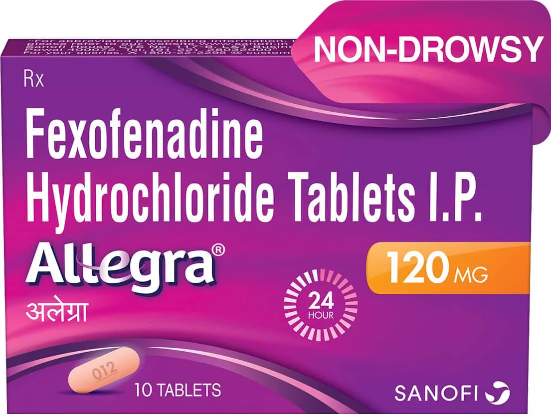 ALLEGRA-120MG TAB 1X10