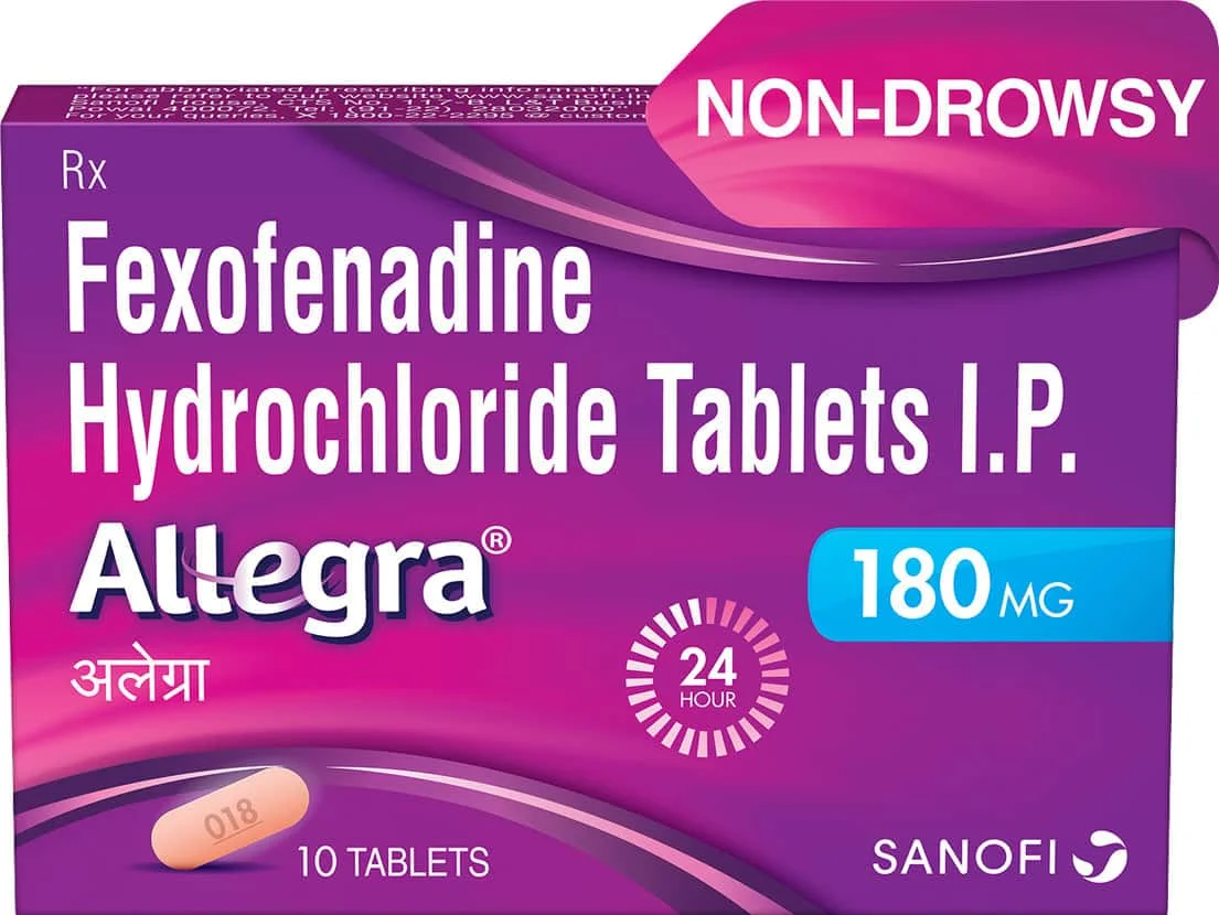 ALLEGRA-180MG TAB 1X10