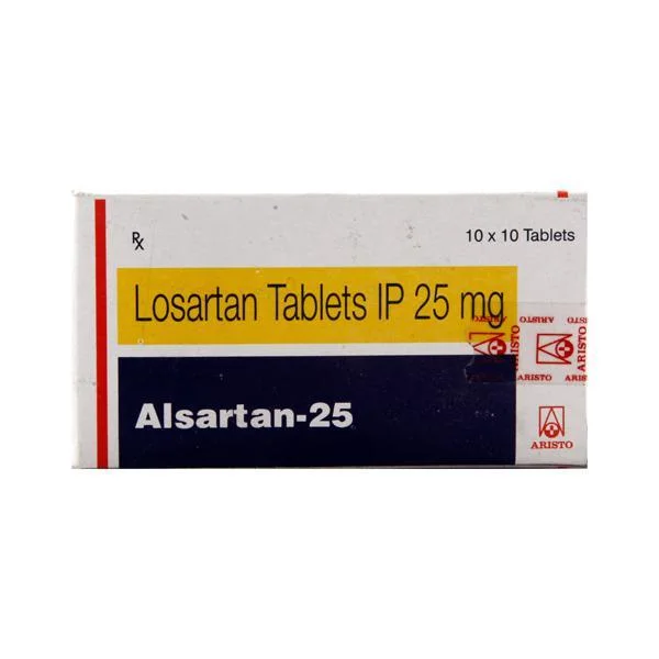 ALSARTAN-25MG TAB 1X10