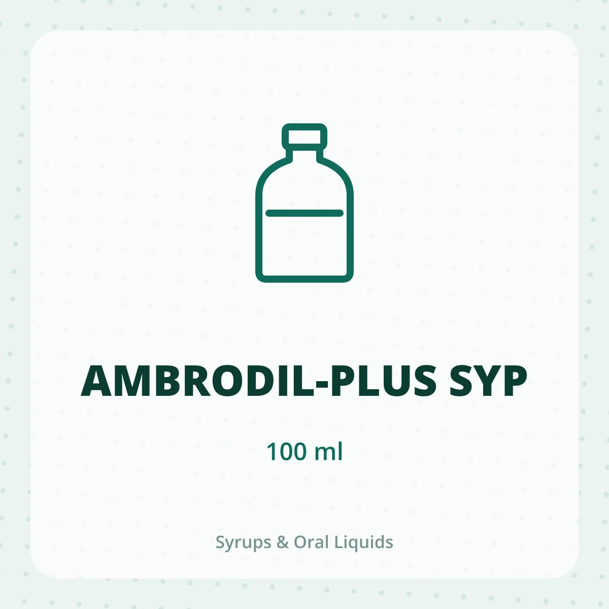 AMBRODIL-PLUS SYP 1X100ML