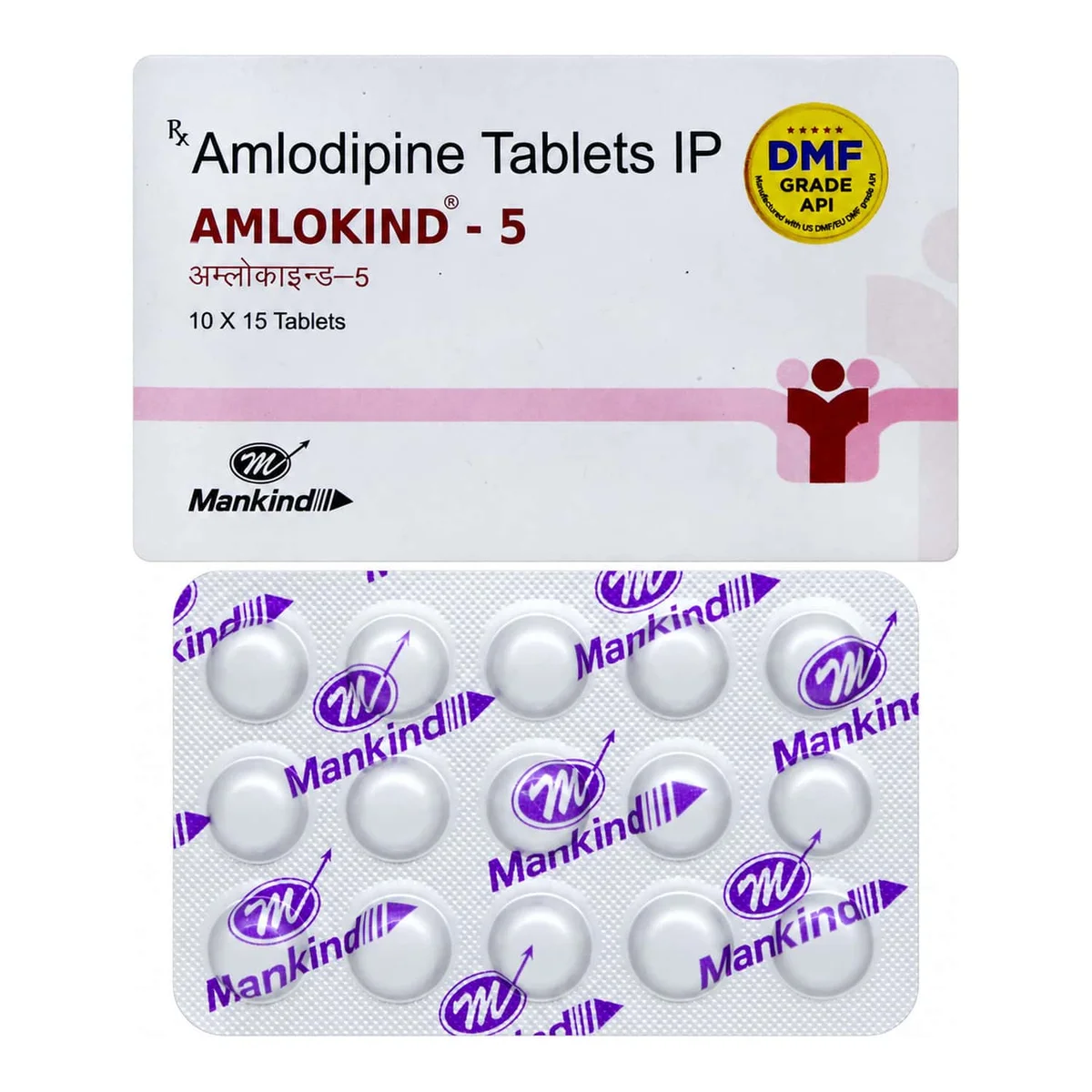 AMLOKIND-5MG TAB 1X15