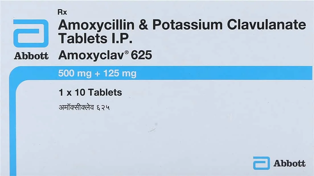 AMOXYCLAV-625 TAB 1X10