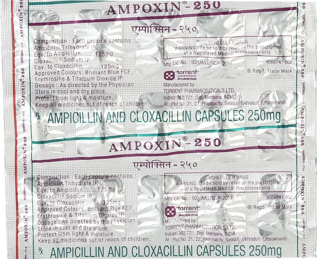 AMPOXIN-250MG CAP 1X15