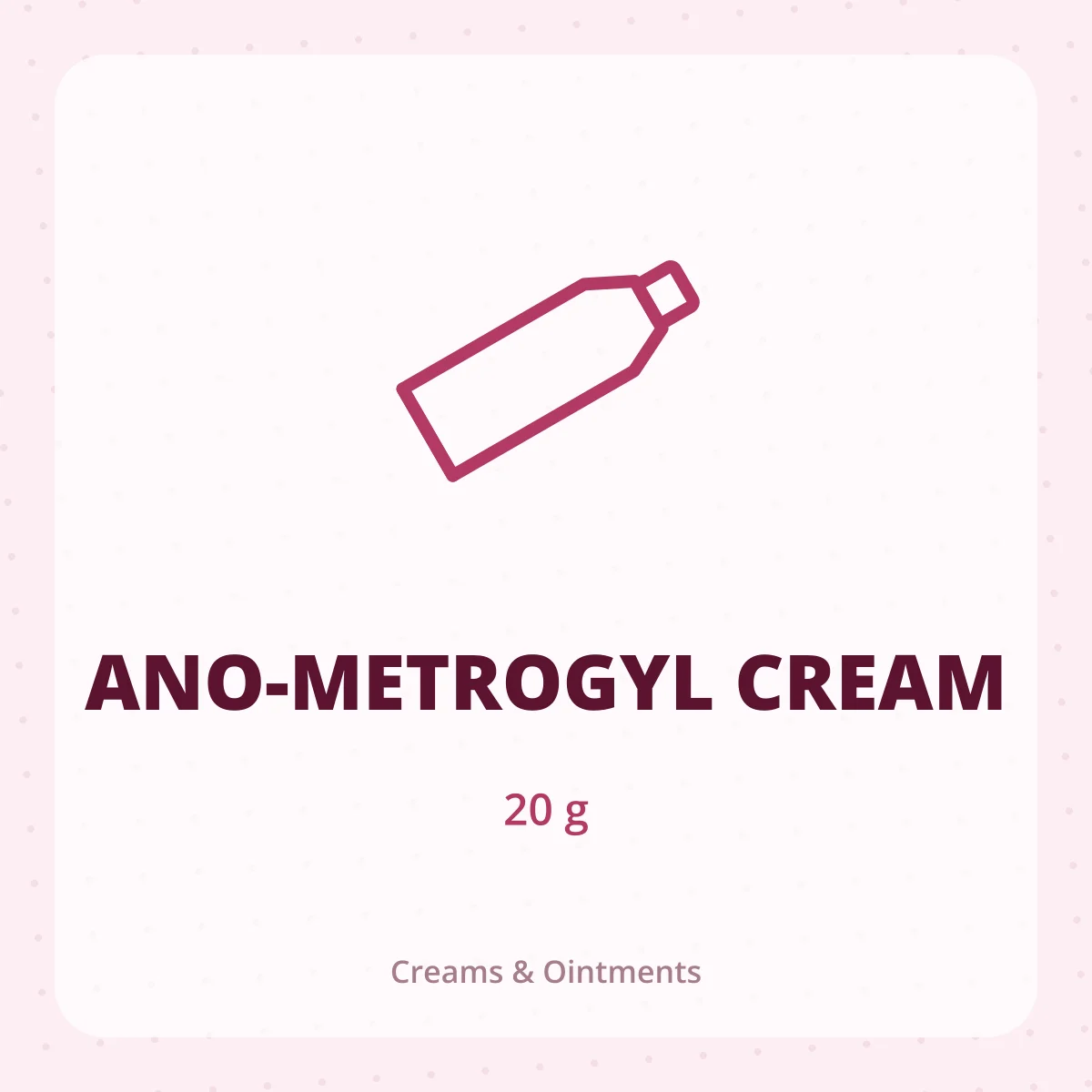 ANO-METROGYL CREAM 1X20GM