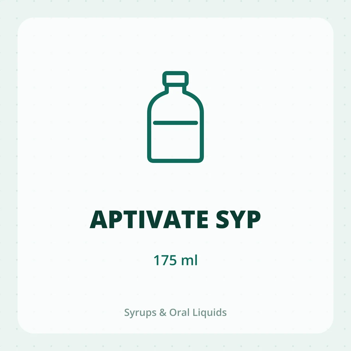 APTIVATE SYP 1X175ML