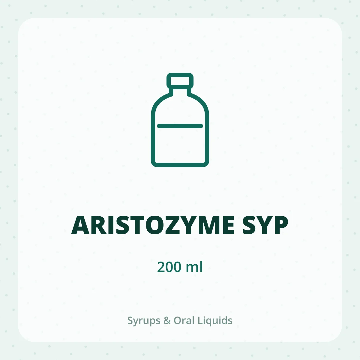 ARISTOZYME SYP 1X200ML