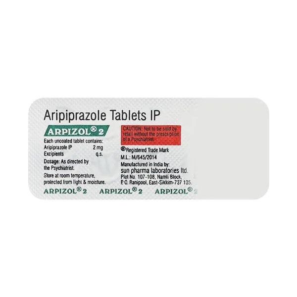 ARPIZOL 2 TAB 1X10