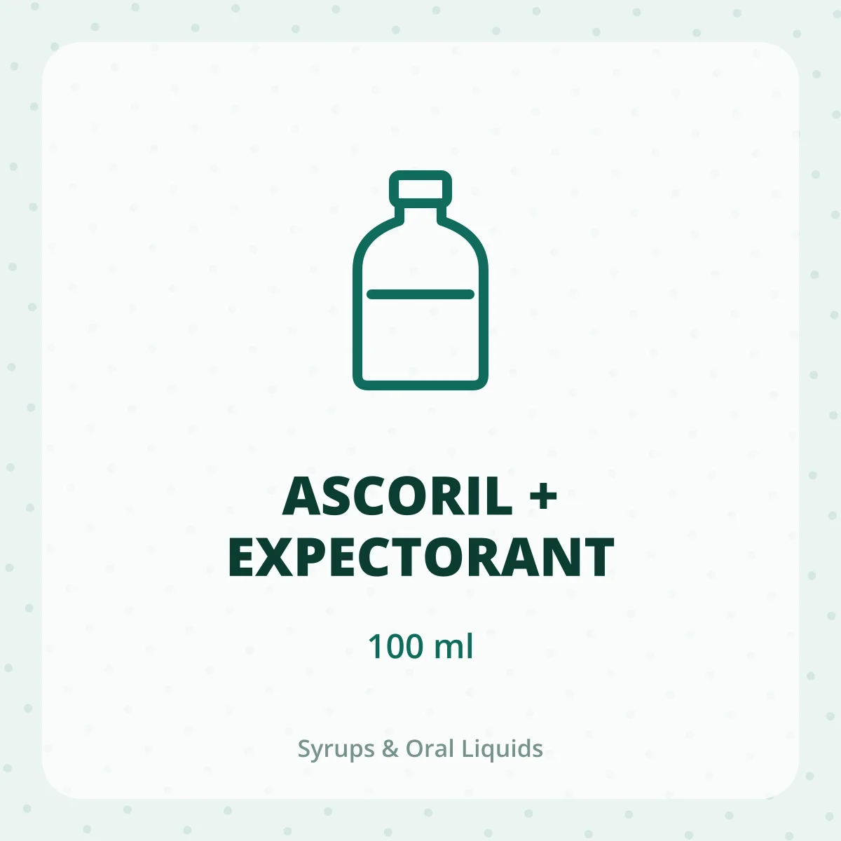 ASCORIL + EXPECTORANT 1X100ML