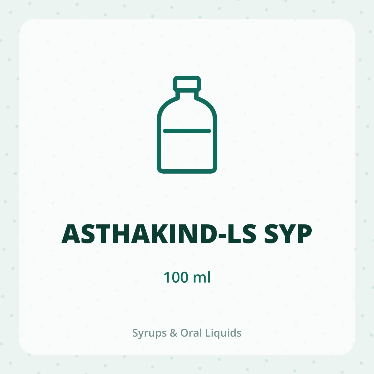 ASTHAKIND-LS SYP 1X100ML