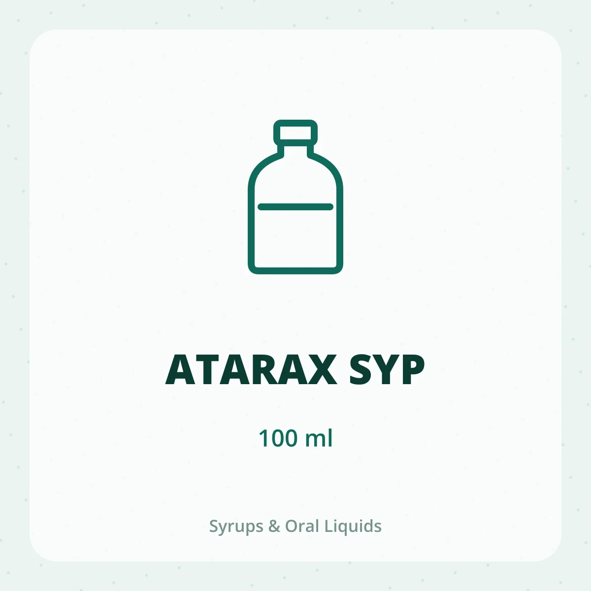 ATARAX SYP 1X100ML