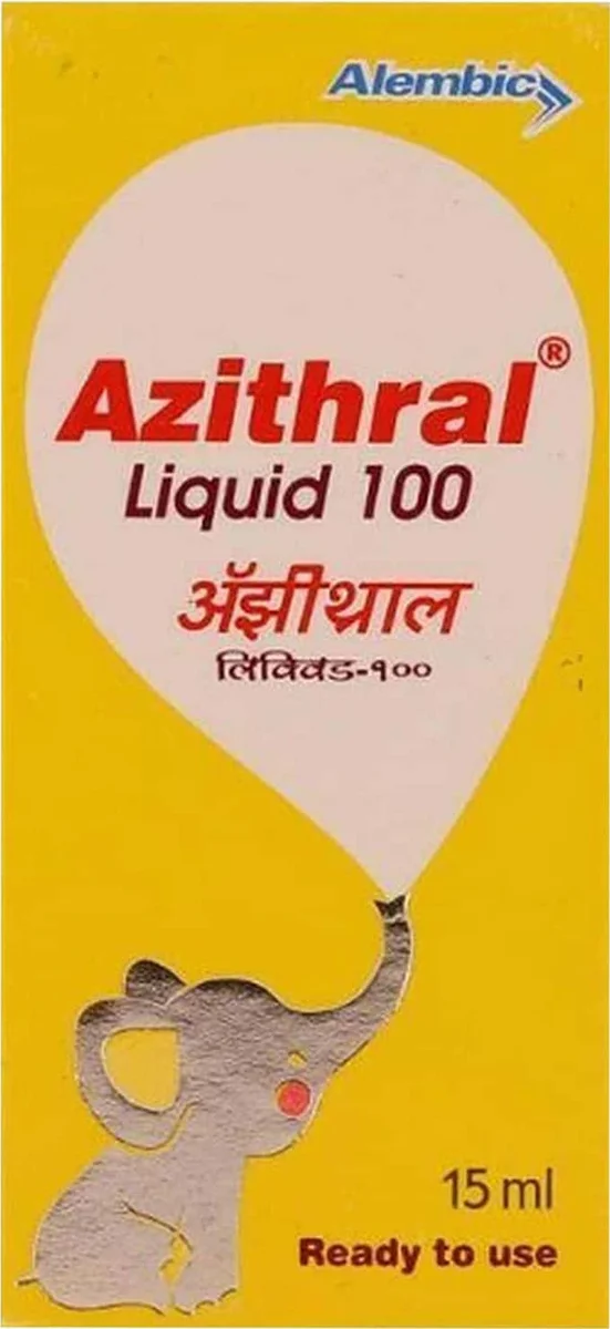 AZITHRAL-100 LIQUID 1X15ML