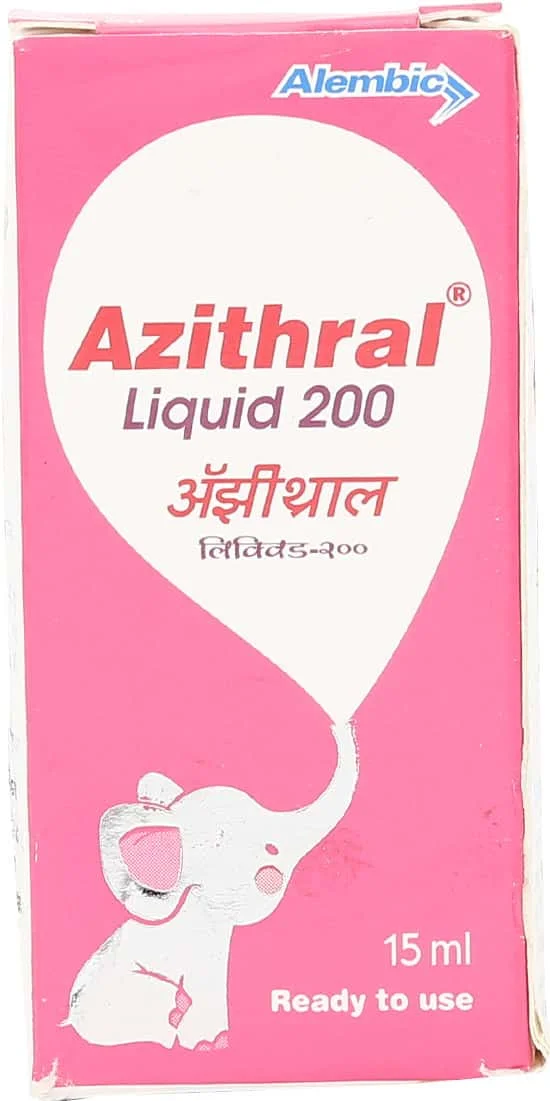 AZITHRAL-200 SYP 1X15ML