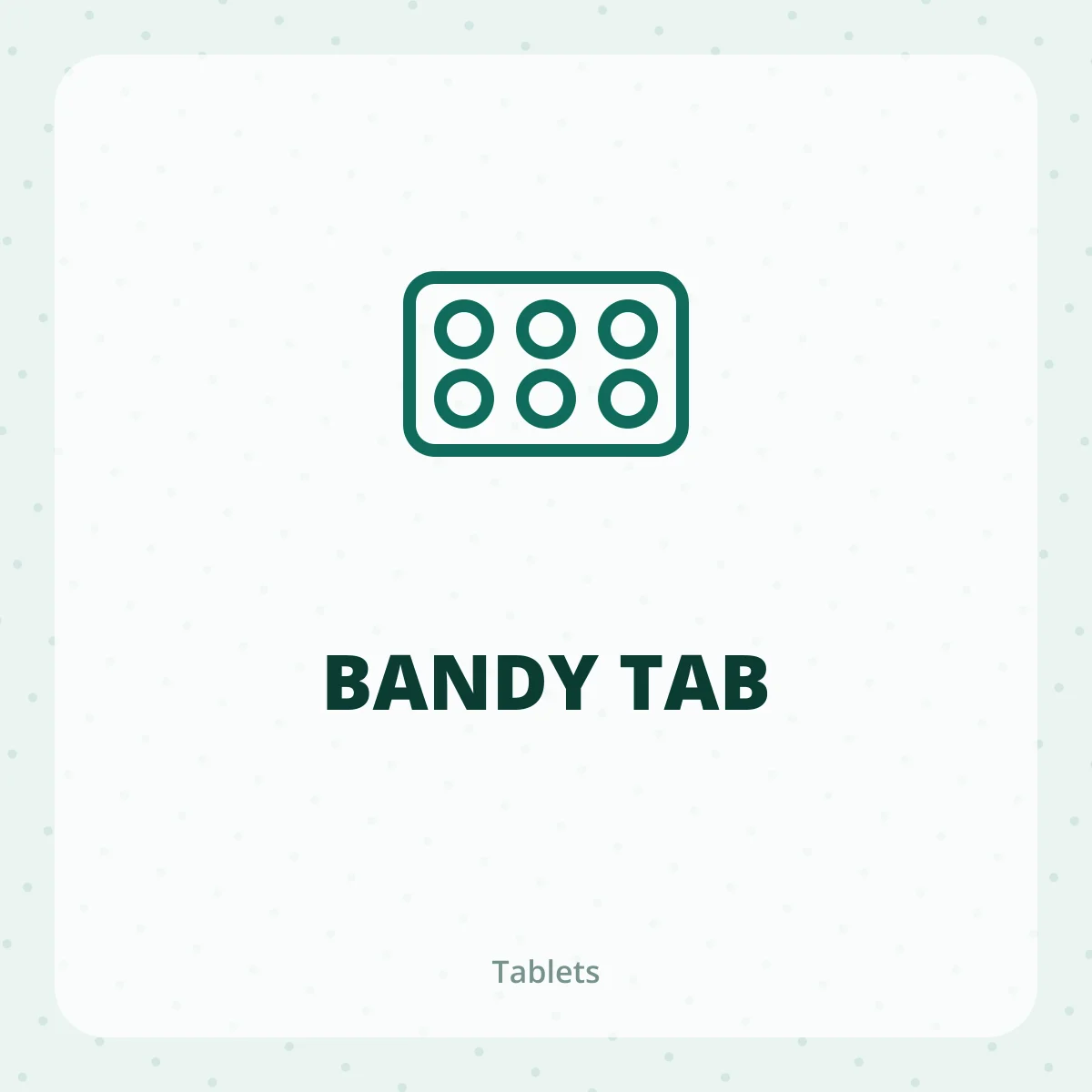 BANDY TAB 1X1