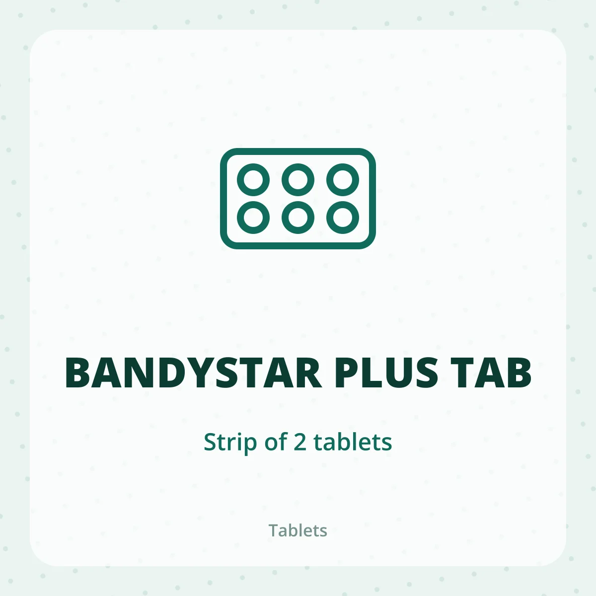 BANDYSTAR PLUS TAB 1X2