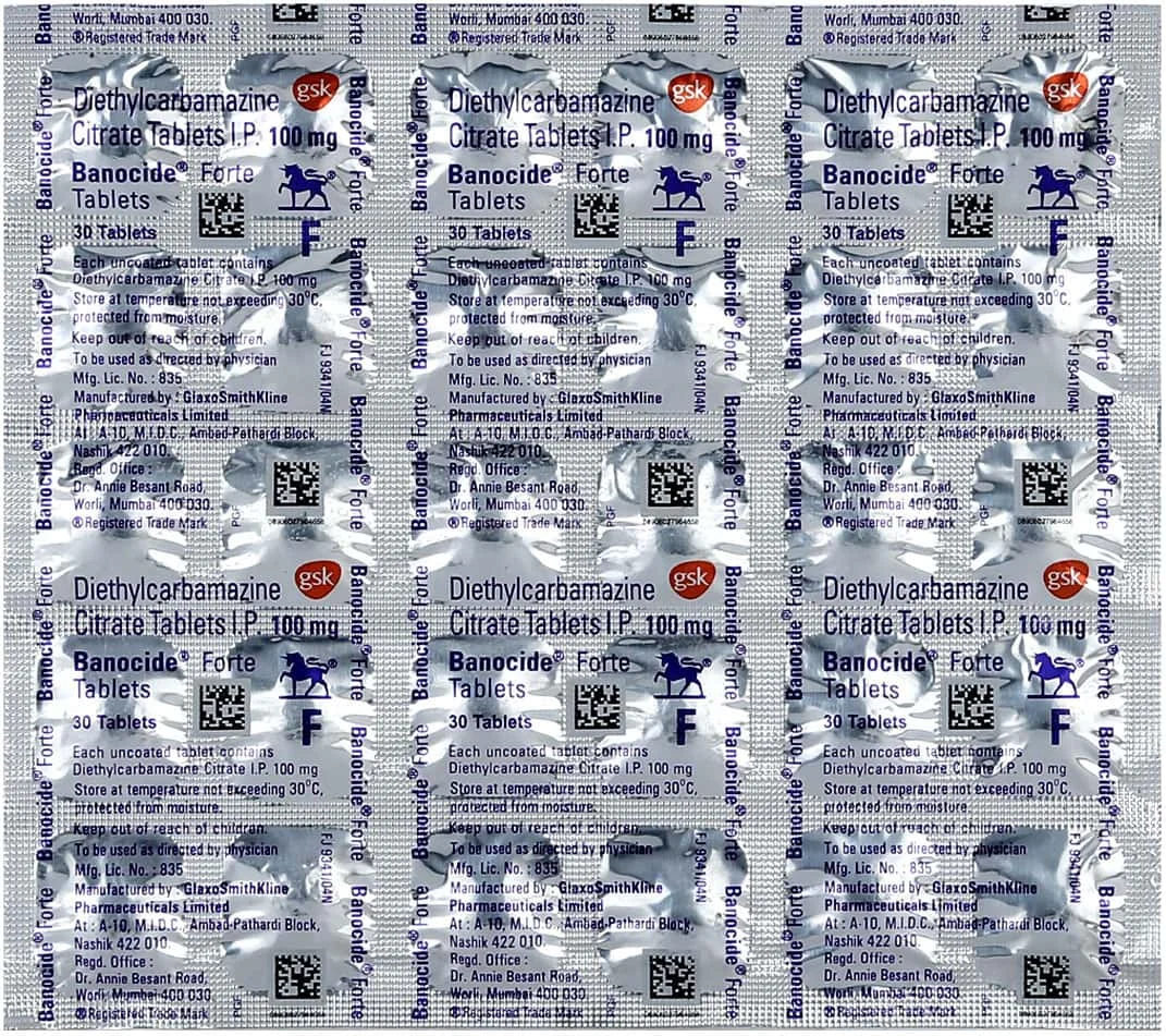 BANOCIDE FORTE TAB 1X30