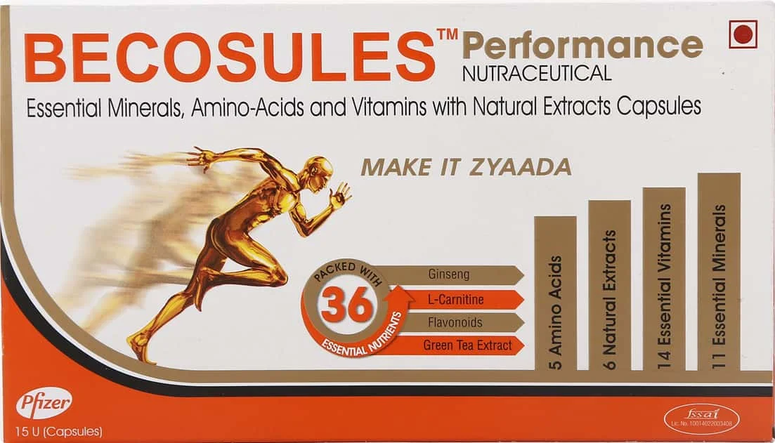 BECOSULES PERFORMANCE CAP 1X15