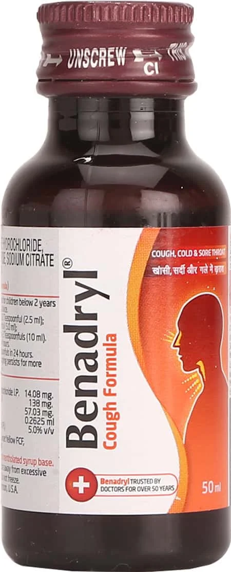 BENADRYL SYP 1X50ML