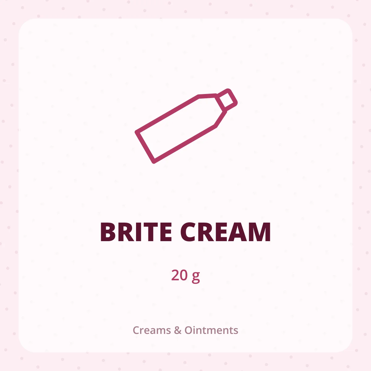 BRITE CREAM 1X20GM