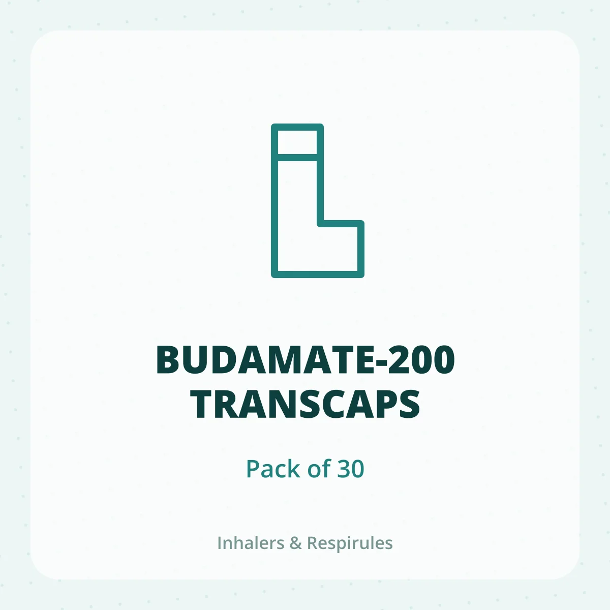 BUDAMATE-200 TRANSCAPS 1X30