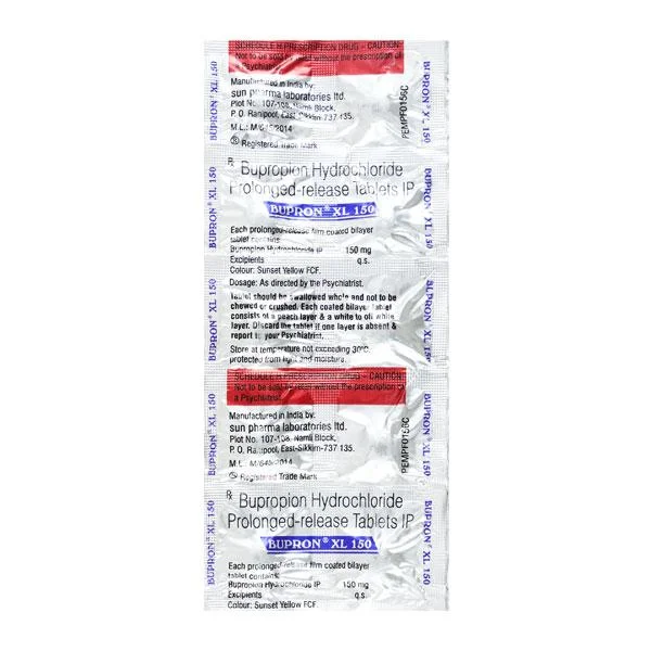 BUPRON XL 150MG TAB 1X10