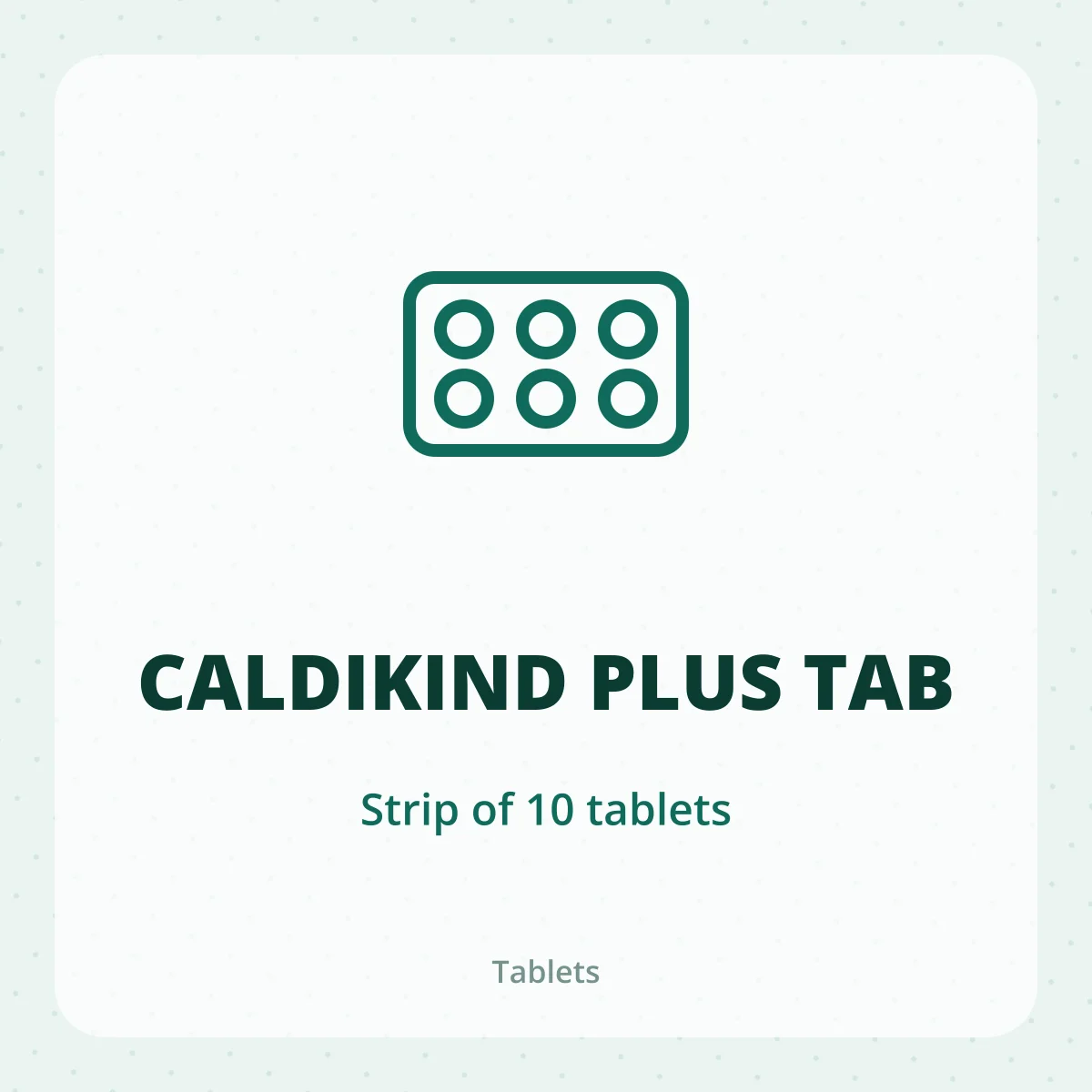 CALDIKIND PLUS TAB 1X10