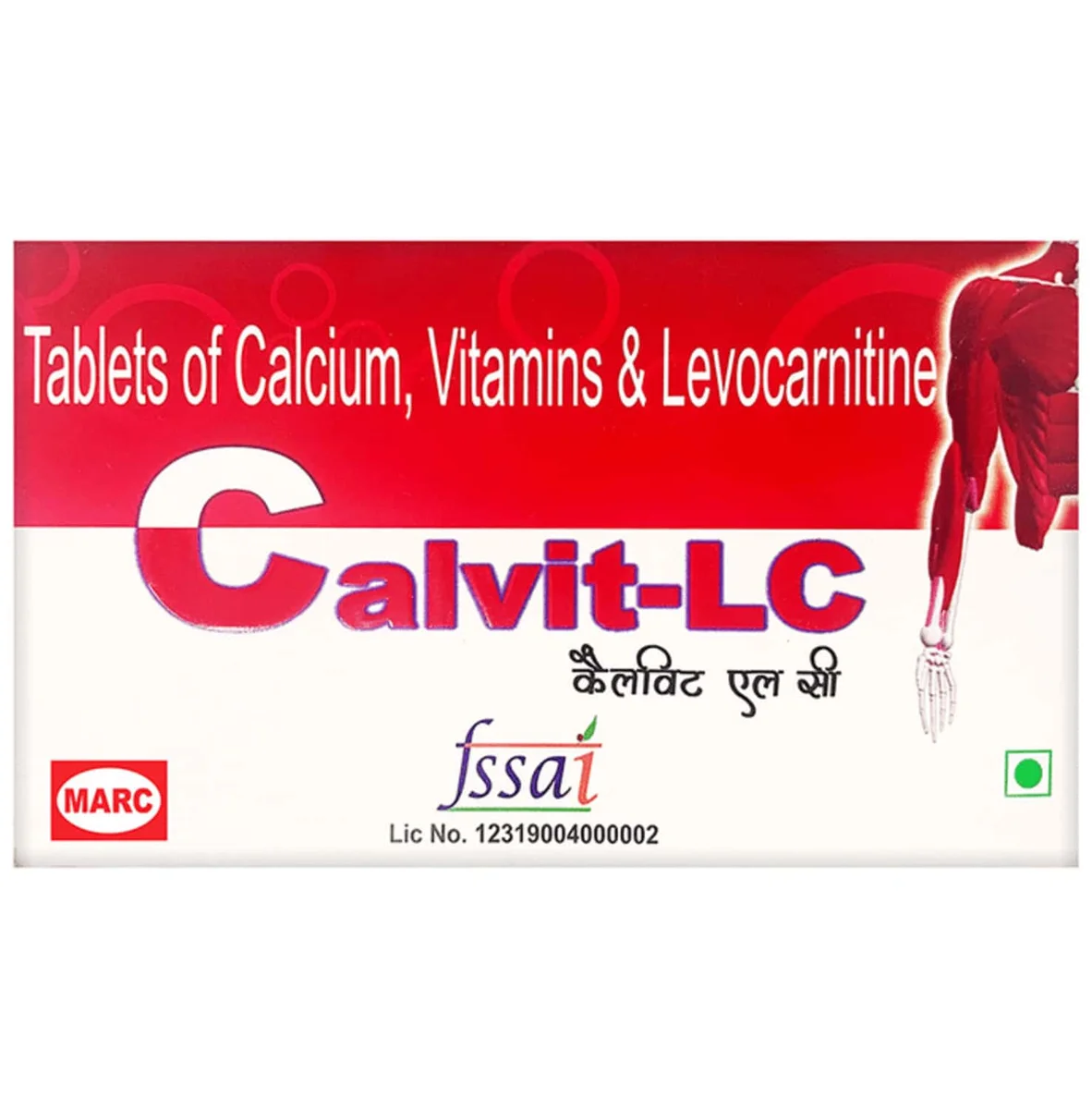 CALVIT-LC TAB 1X10