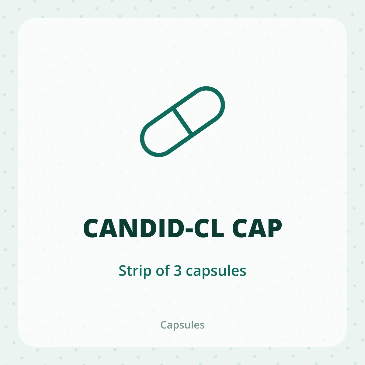 CANDID-CL CAP 1X3