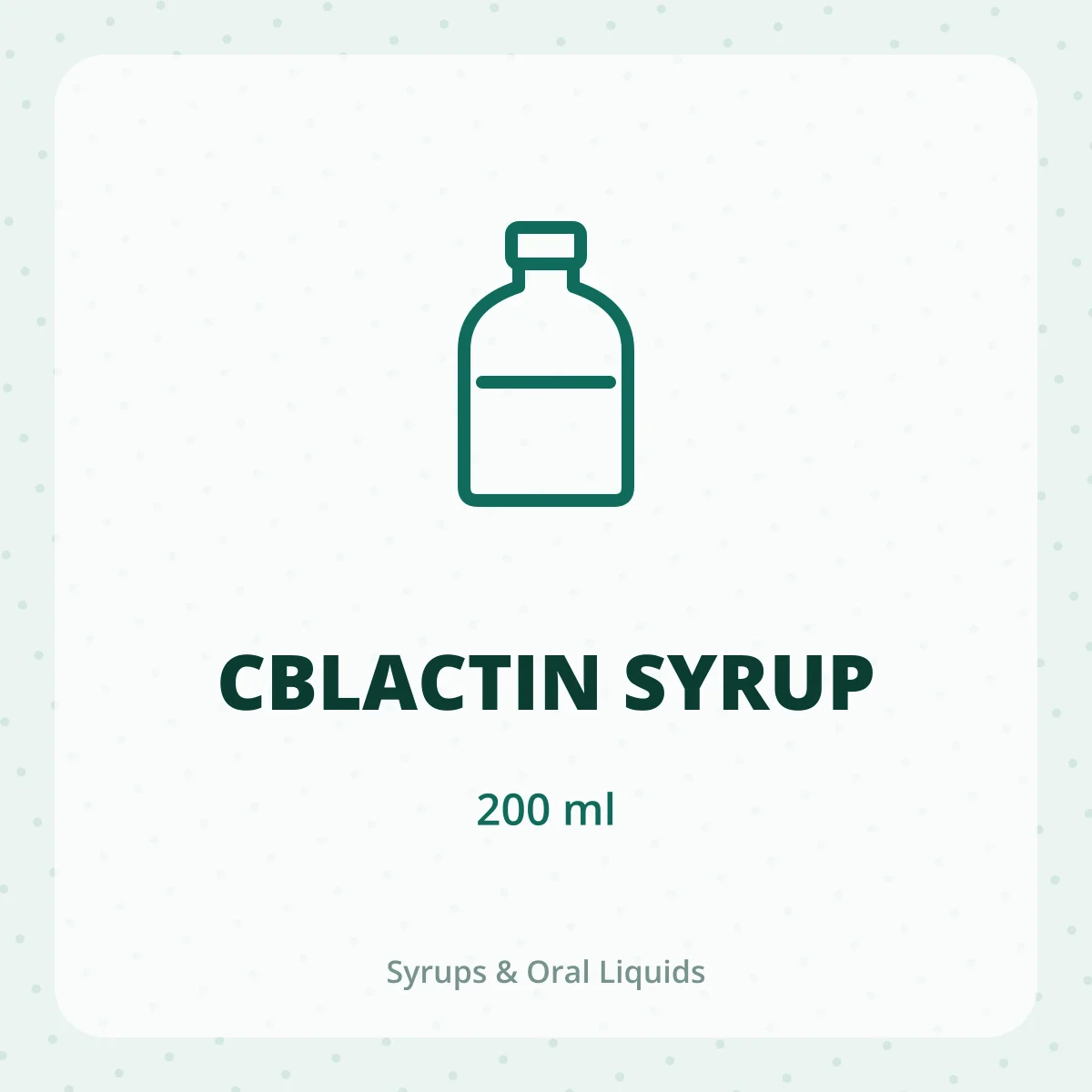 CBLACTIN SYRUP 1X200ML