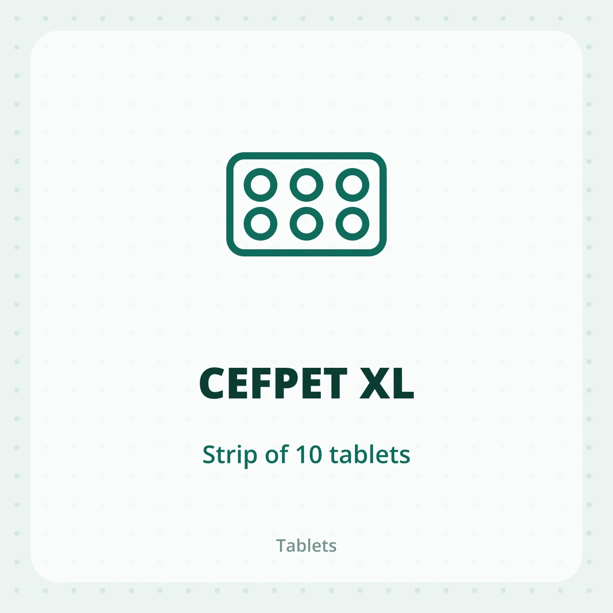 CEFPET XL 1X10