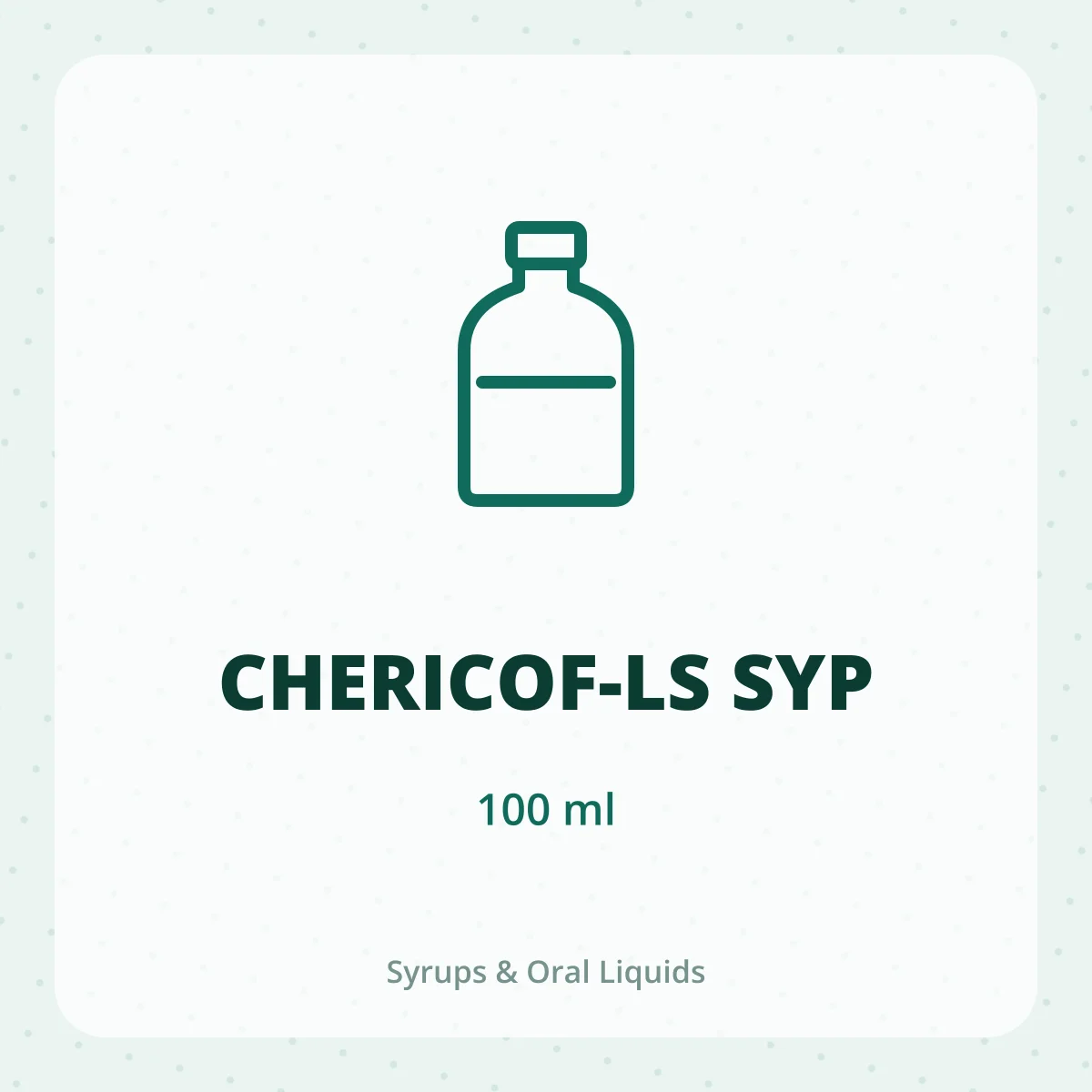 CHERICOF-LS SYP 1X100ML
