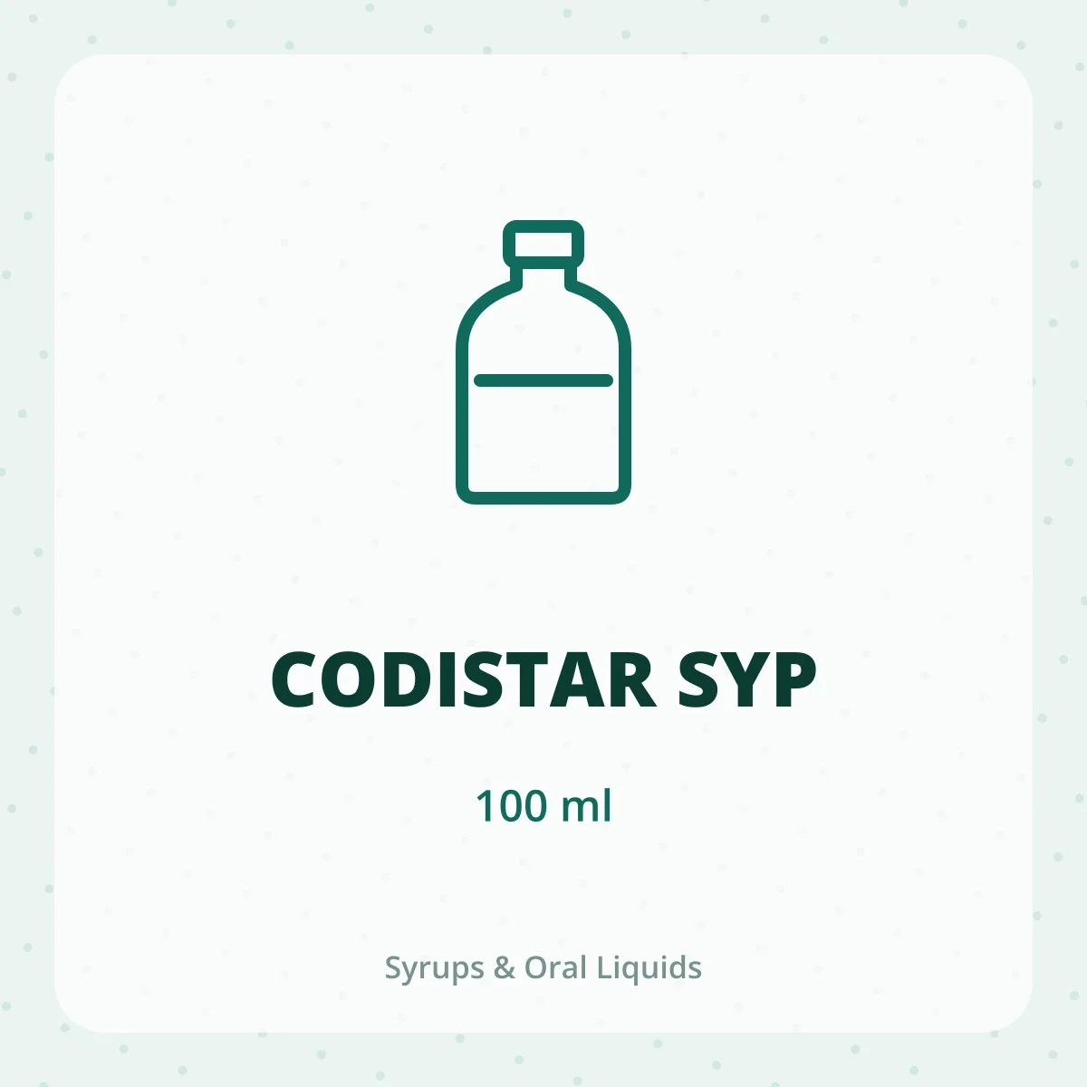 CODISTAR SYP 1X100ML