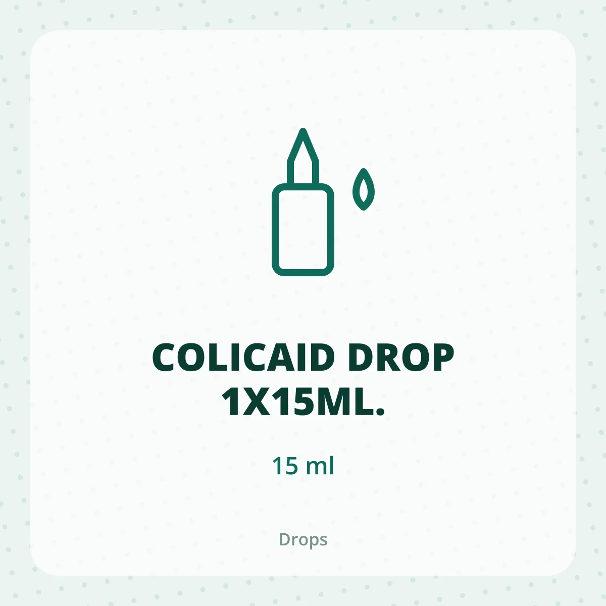 COLICAID DROP 1X15ML.