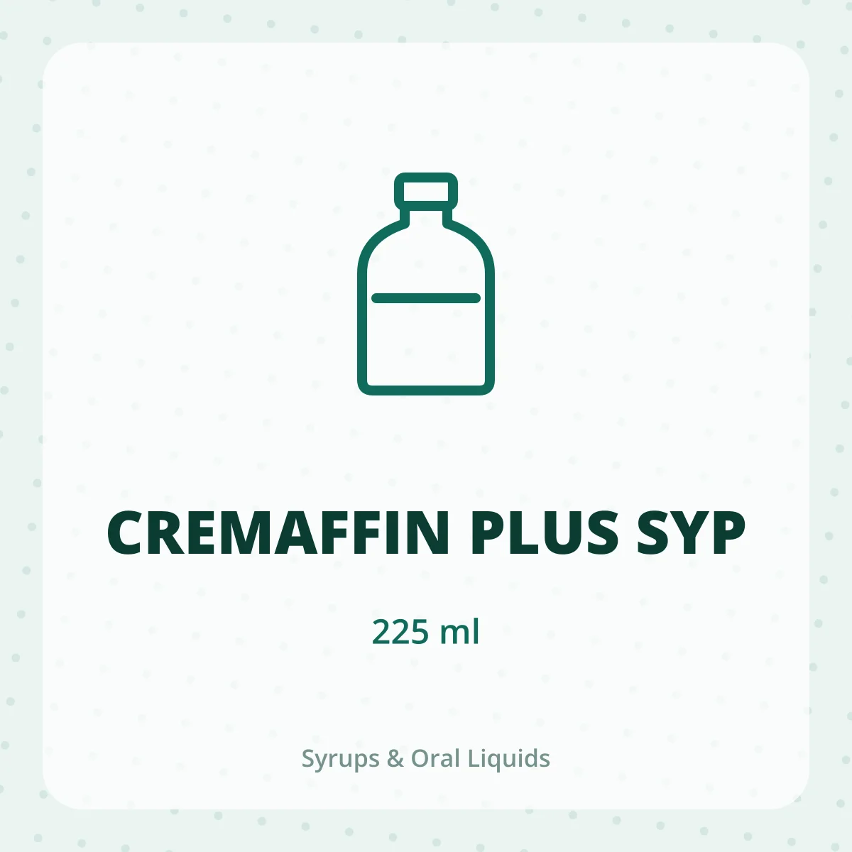 CREMAFFIN PLUS SYP 1X225ML